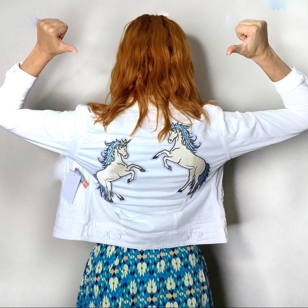 Lularoe Harvey jean jacket